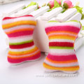 rainbow color bone-shape cat toy plush pet